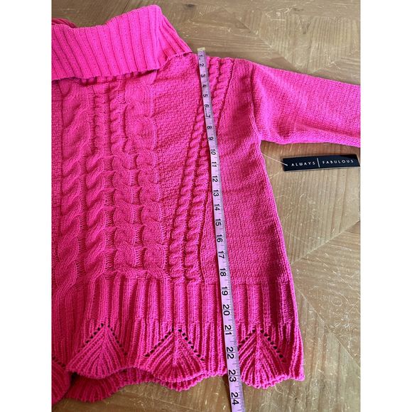 SWEATER HOT PINK NWT - Picture 11 of 13